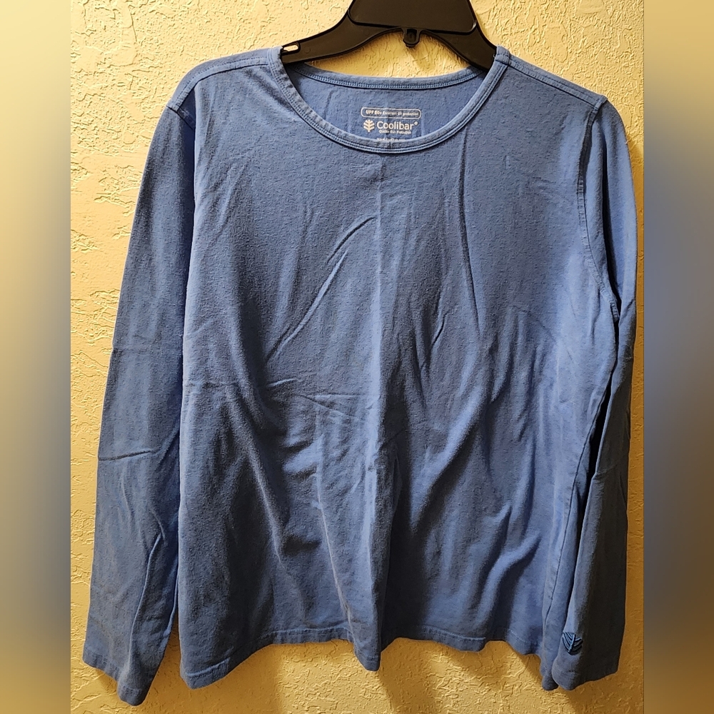 Coolibar  Sky Blue Long Sleeve SPF 50 Tee